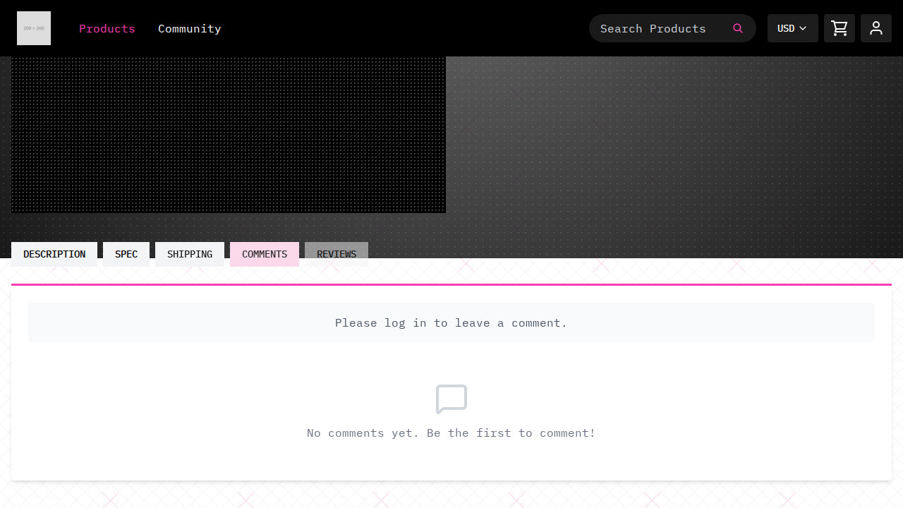 should navigate through tabs and show content